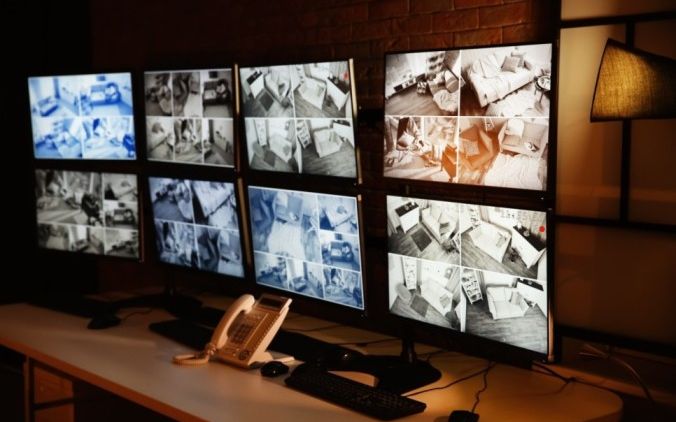 CCTV coverage for banking and secure business environments
