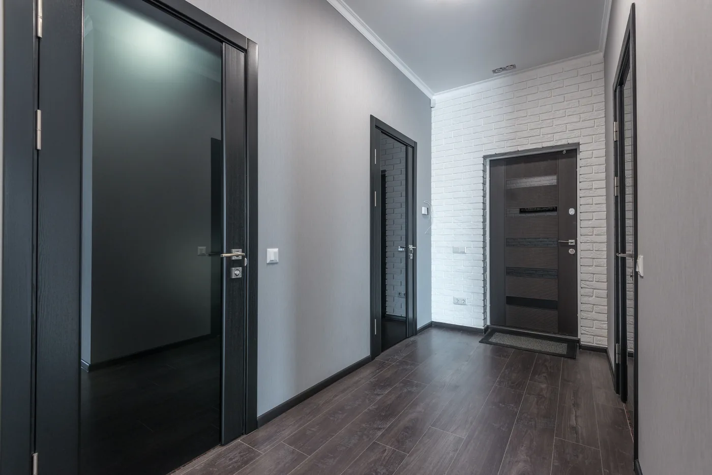 Commercial corridor doors needing reliable architectural hardware